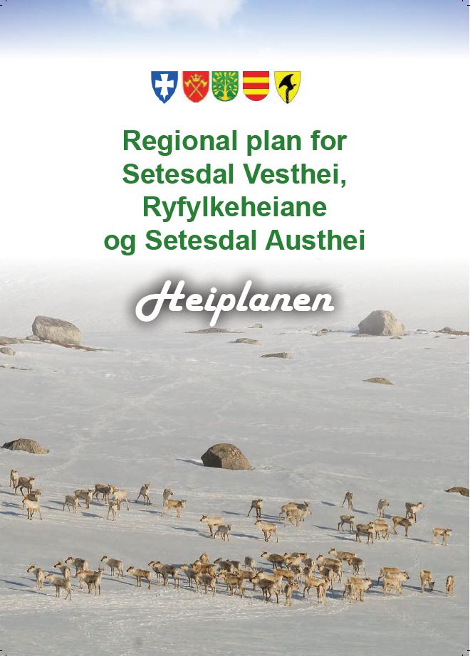 Regionale planer for villreinfjella Største satsing på regional planlegging i landet 7 regionale planer, 61 kommuner (i Rogaland Heiplanen, 4