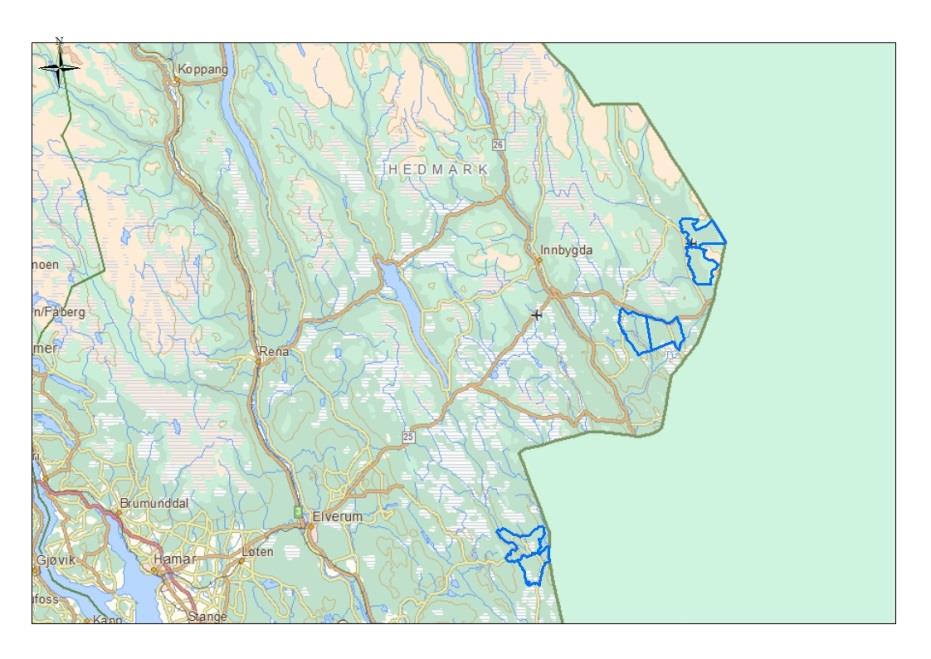 Prosjekt Skog-Elg Tester ut om vi kan produsere flere uskadde furustammer ved øke produksjonen av attraktivt elgfôr på landskapsnivå Forutsetning: holde elgstammen konstant Undersøker kostnader og