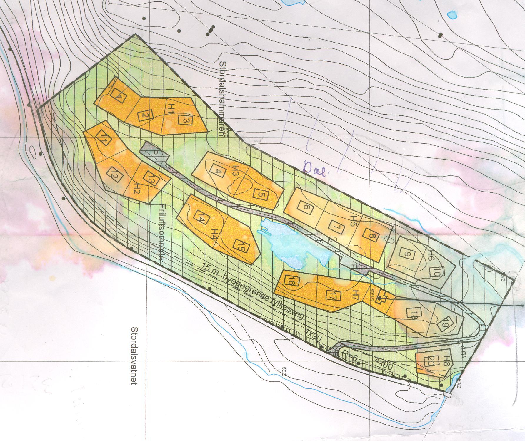 Flom- og skredfarevurdering Stordalshammaren hyttefelt, Masfjorden kommune VEDLEGG