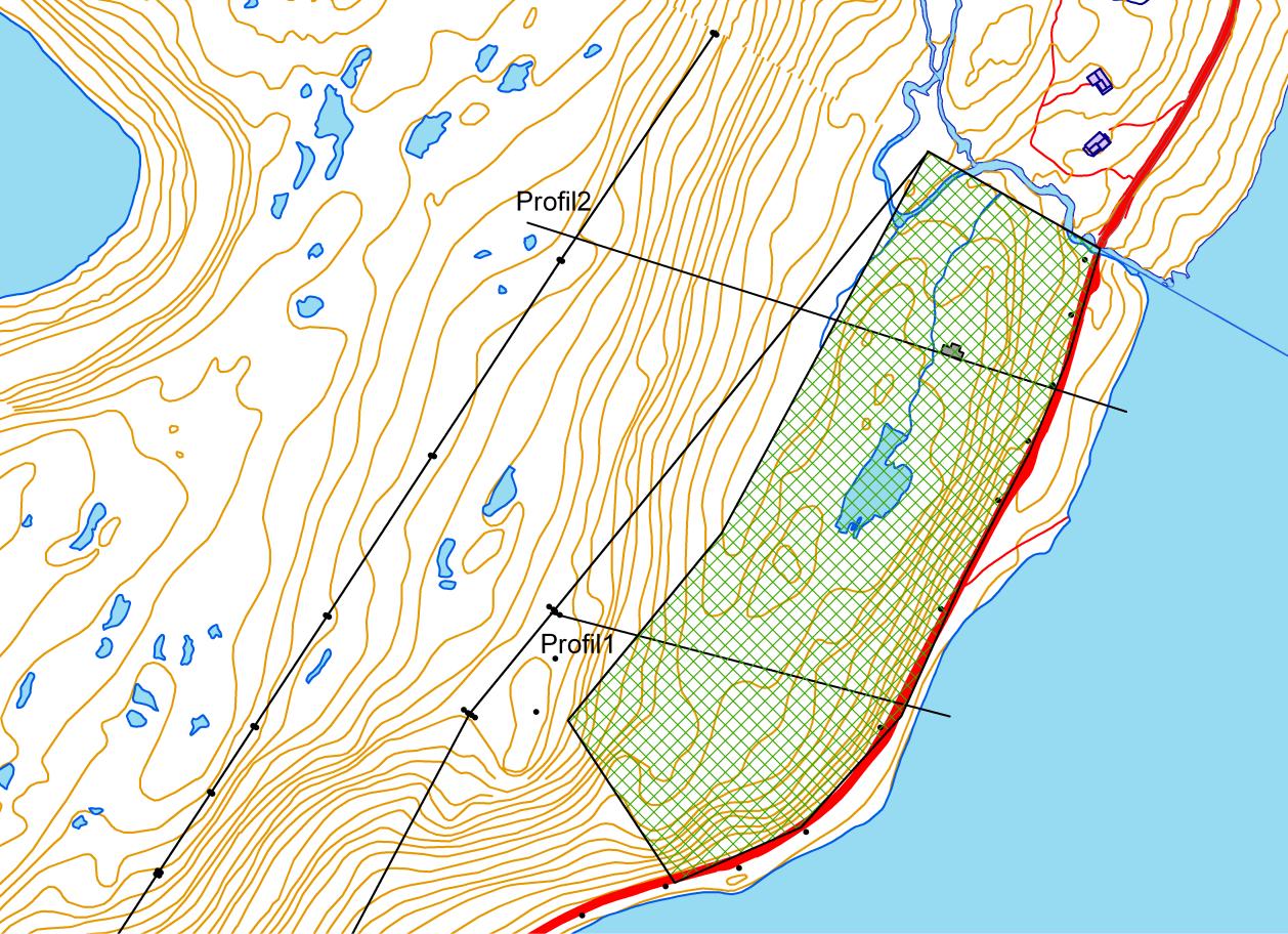 Flom- og skredfarevurdering Stordalshammaren hyttefelt, Masfjorden kommune 3 2 Innledning COWI AS er engasjert av Stordalen Tomteselskap til å utføre en flom- og skredfarevurdering for et planlagt