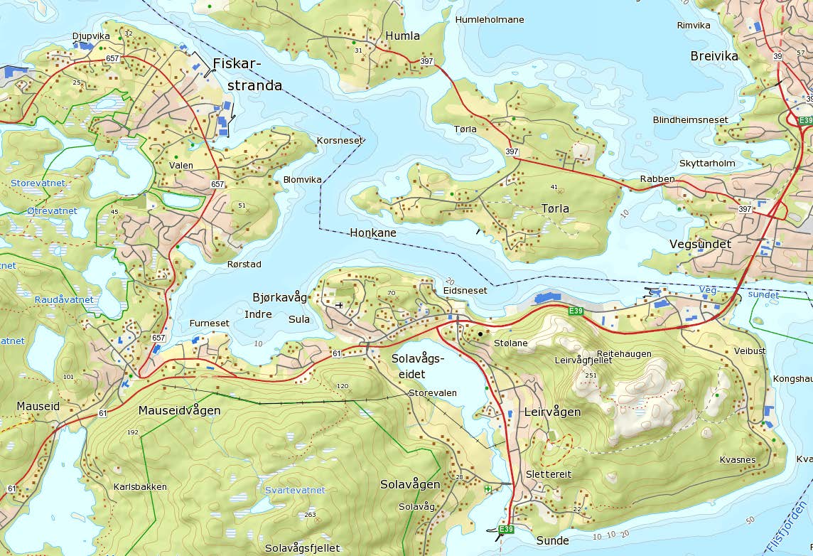 Skredfarekartlegging Plassen-Sula kommune Skredfarevurdering - Steinsprang multiconsult.