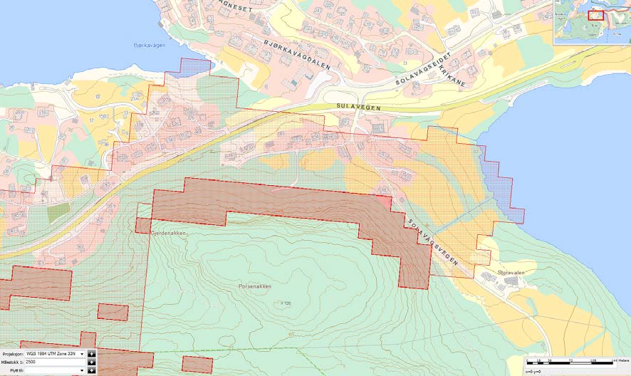 Skredfarekartlegging Plassen-Sula kommune Skredfarevurdering - Steinsprang multiconsult.no Figur 3-