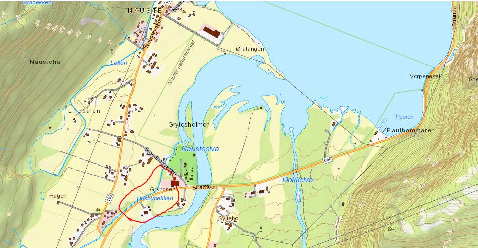 Side 2 av 17 INNLEDNING Asplan Viak har på oppdrag fra gjort en vurdering av flomfaren i forbindelse med planlagt nytt boligområde Haramsmarka.