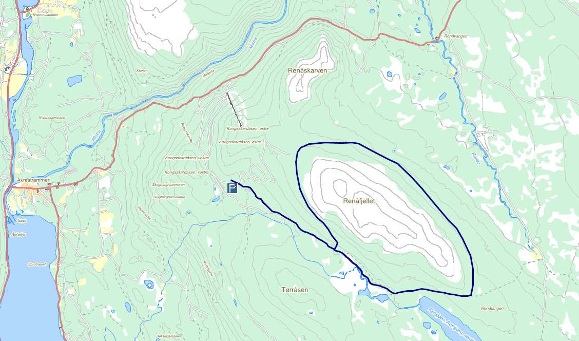 5 Grunneier/tiltakshaver Reguleringen omfatter deler av eiendommene 10/57, 12/1 og 12/220- Sæming Hole. 9/152-Melkior Kværnes. 10/55-Roger Amundsen. 12/219-Renåfjellet. Tiltakshaver er Renåfjellet AS.