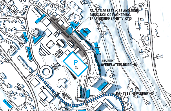 Fjell Ambitions justert parkering og kantsteinsparkering Variert boligbebyggelse Utdrag fra oppgaveprogrammet: Drammen kommune har mål om 1,5 % befolkningsvekst årlig og har derfor behov for nye