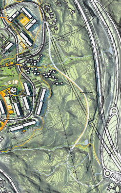 transportløsninger herunder tilfartsvei til Fjell. Borettslagene foreslår at ny veiforbindelse fra Fjell til Kobbervikdalen/E18 inngår i parallelloppdraget.