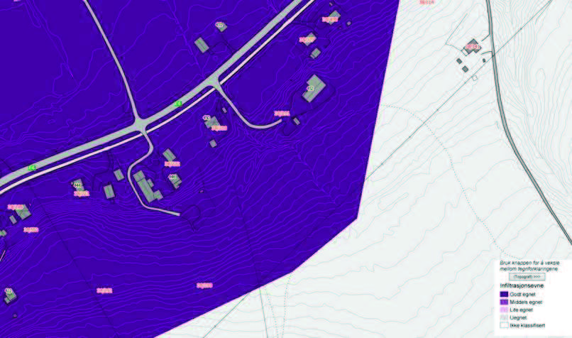 Avstand mellom vannkummer i feltet bør ikke overstige 120 m. Brannkum/hydrant må plasseres innenfor 25-50 m fra inngang til hovedangrepsvei for brannobjekt.