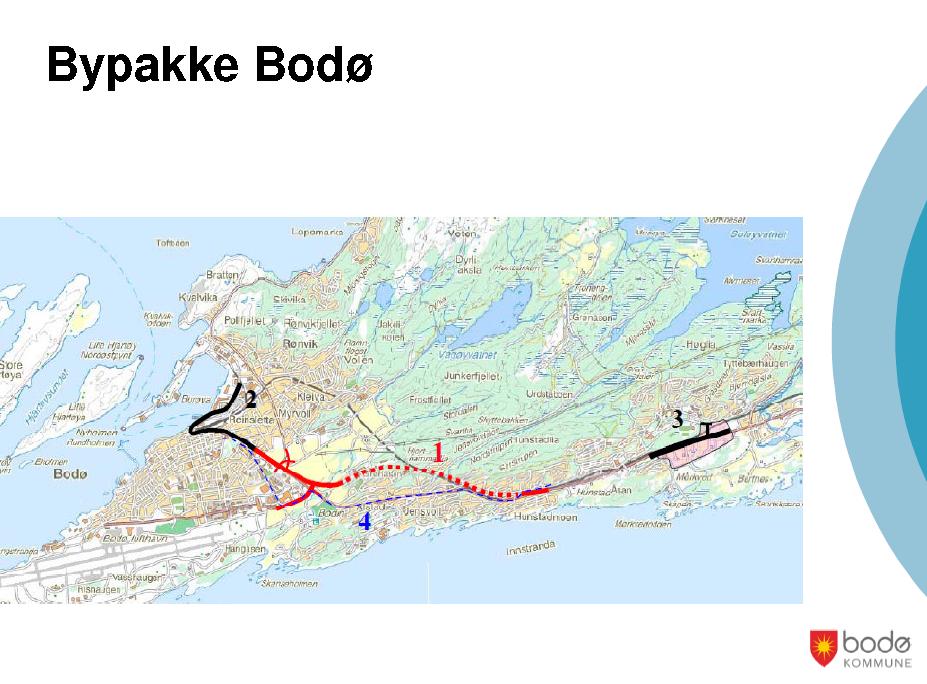 Behov for pukk i fremtiden Det er en rekke større utbyggingsprosjekt på trappene i Bodø: Saltenpakken Utbygginger i Bodø havn Kollektivplan Bodø Bypakke Bodø Kulturhus Ny rullebane og utbygging av