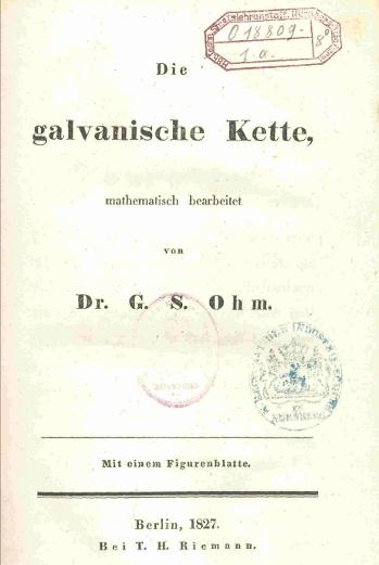 Kretsteknikk en gammel historie Lindem 3 sept 2009 Det meste av grunnlaget for den elektrisk kretsteknikk ble beskrevet av den tyske fysiker George Simon Ohm i 1827 Die galvanische Kette,