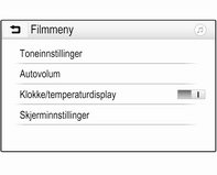 Berør d i løpet av de første 5 sekundene av filmen som spilles for å gå tilbake til den forrige filmen. Gå tilbake til begynnelsen av filmen som spilles Berør d etter at filmen har spilt i 5 sekunder.