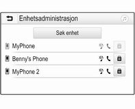 Bluetooth-tilkobling Bluetooth er en radiostandard for trådløs tilkobling av mobiltelefoner, smarttelefoner og andre enheter.