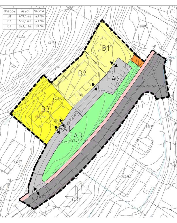 Forslag til reguleringsplan for Audun Raudes gate 37 i Harstad kommune Beskrivelse m/bestemmelser Harstad 18.11.