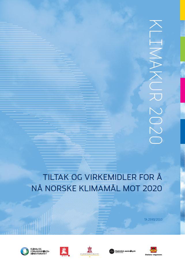 Klimakur utredet tiltak for å redusere klimagassutslipp i Norge -Bruk av bioenergi i mange sektorer -Bruk av biomasse som