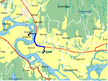 2. BAKGRUNN Hensikten med planarbeidet er å utvide trase for fylkesvei 705 på strekningen Selbu kirke Hoem (Stigamælan). Det skal foretas en standardheving inkludert etablering av gang/sykkelvei.