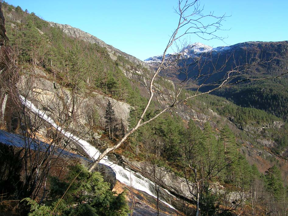 Søknad om konsesjon VEDLEGG 6 Foto 7 Overføring fra Skredbekken.