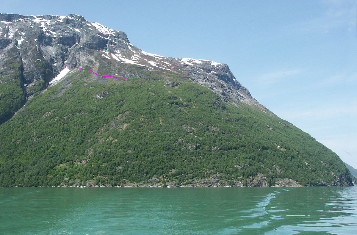 Flodbølger, tsunamier Åkerneset Ustabilt