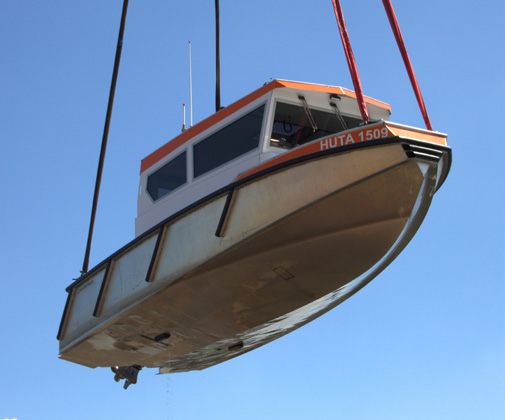 FAST SURVEY BOAT 7.50 RASK OG EFFEKTIV HYDROGRAFI Hydrografibåten Fast Survey Boat 7.