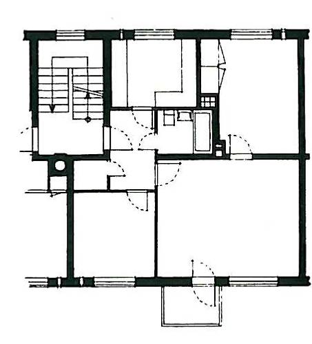 Lambertseter, Oslo 1954 Mangler heis Leiligheten har trang entré og lite baderom Minstekrav for bedre