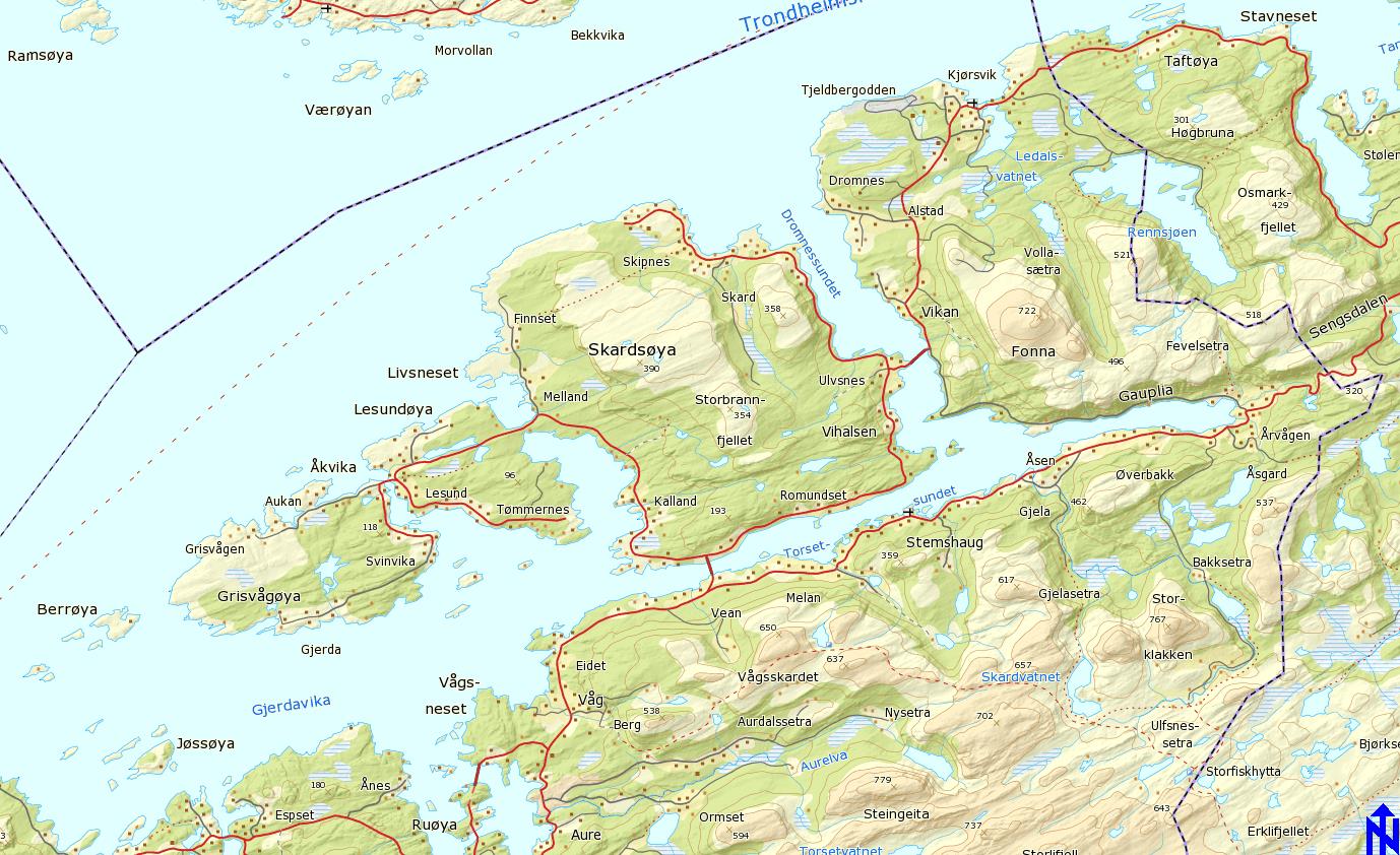 På kommuneplanens arealdel 2008-2019 ble store områder båndlagt til fremtidig fritidsbebyggelse.