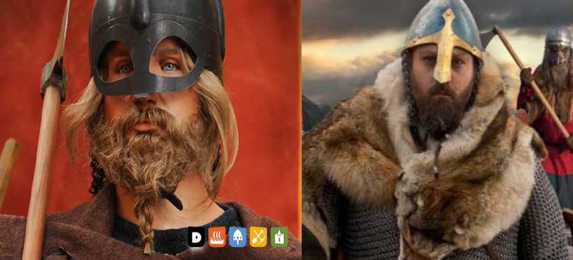 14. Utstillinger fra vikingtid. De mest fullstendige og interessante utstillinger fra vikingtid har man i dag i Dublin i Irland (Dublinia, bildet til venstre) og i York i England.