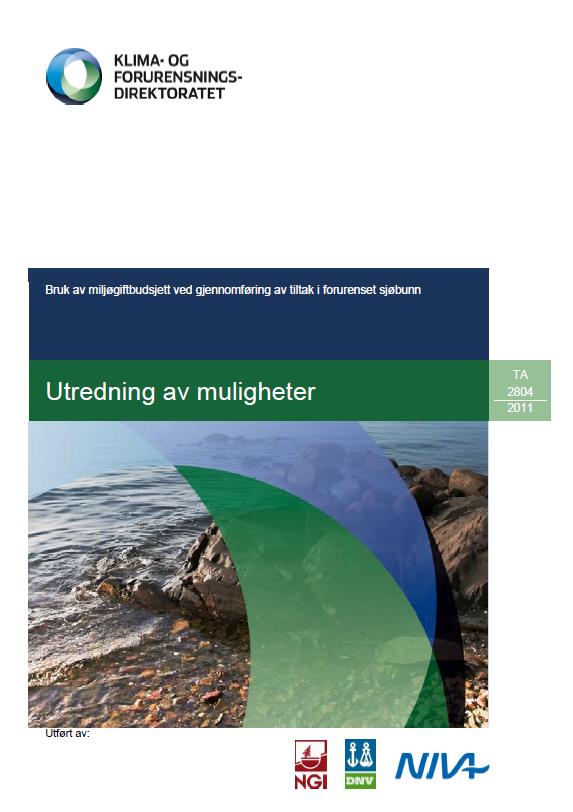 Videre anbefalinger før tiltaksplan og tiltak Grundig gjennomgang av miljømål Etablere konkrete og realistiske tiltaksmål Avgrensende undersøkelser på bakgrunn av tiltaksmål Fjerne aktive