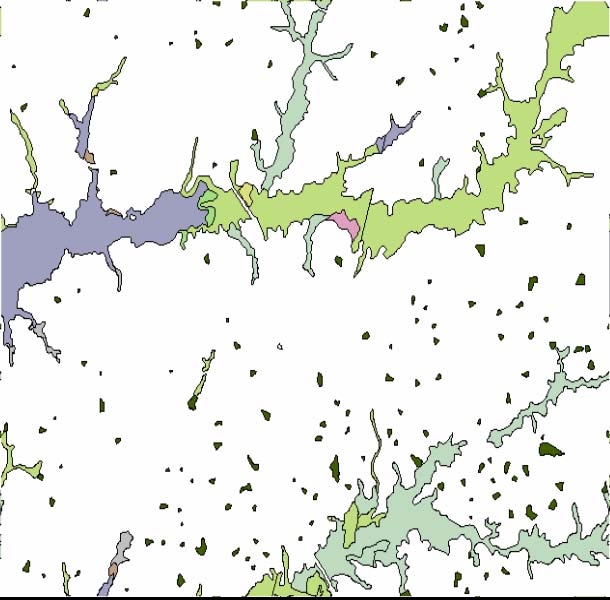 Innhold i infrastrukturen Basis data Tematiske data Eiendom Transport Hydrografi Adm.