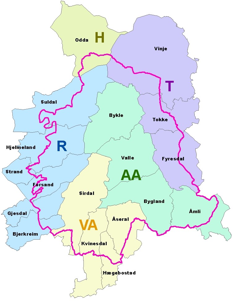 Regional plan for Setesdalsområdet «Heiplanen» 18 kommuner 5 fylker Planfaglig