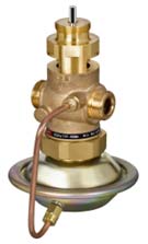 Kombinirani regulator pretoka z regulacijskim ventilom DN Priključek Območje pretoka [m 3 /h] Hod [mm] k VS [m 3 /h] Regulator pretoka z regulacijskim ventilom AVQM Regulator pretoka z integriranim