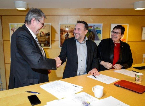 Norges første bymiljøavtale signert 12.02.