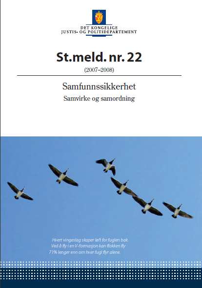 St.m.22-2007/2008 Samfunnsikkerhet Spesialisthelsetjenesten og de akuttmedisinske tjenestene