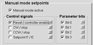 Drift MOVITOOLS -manuell drift for MOVIMOT med integrert AS-interface.