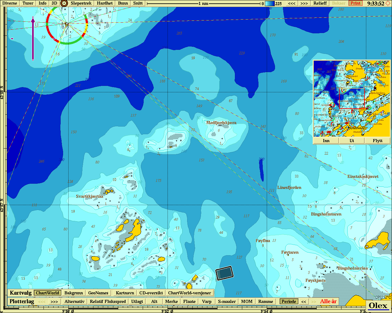 2. Materialer og metoder 2.1 Område og stasjonsvalg Lokaliteten Krabbholmen II ligger sør i Åfjorden kommune.. Anlegget ligger i ei «strømrenne». Under anlegget er det en skråning.