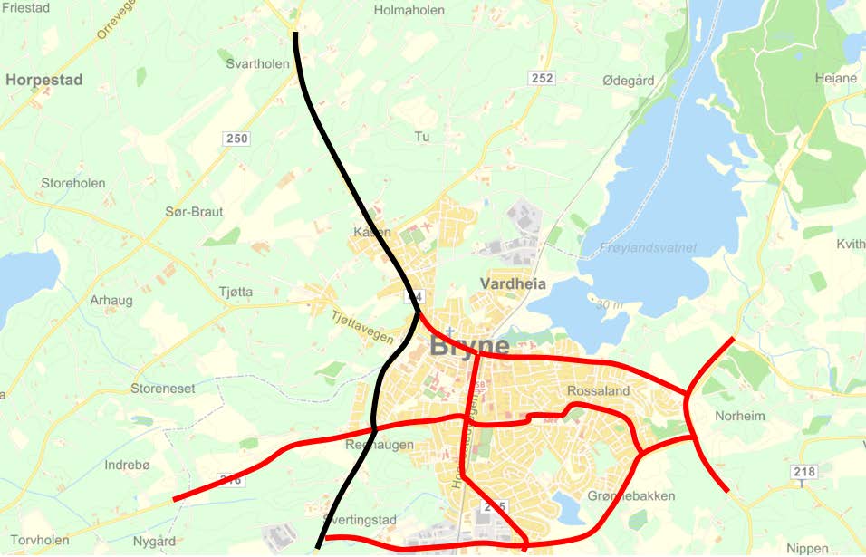 Hovedsykkelvegnett I regionalplan for Jæren er det særlig fokus på transportsyklisten når det gjelder utforming av tilbudet for syklister. Dette vil få direkte følge hvordan tilbudet for gående blir.