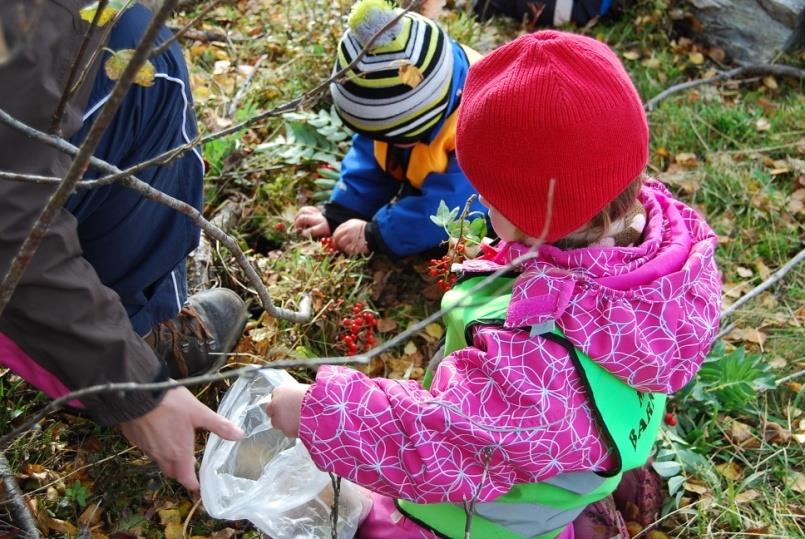 Mai 2014 Fagområde: Natur, miljø og teknikk Mål for barna: - opplever naturen og undring over naturens mangfoldighet - opplever glede ved å ferdes i naturen og får grunnleggende innsikt i natur,