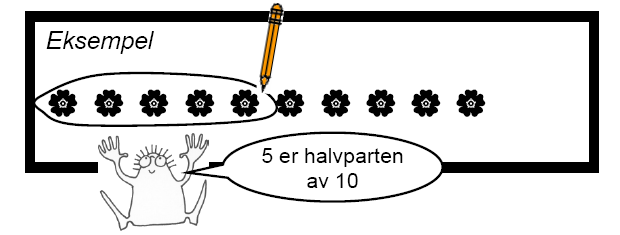 Tegn ring rundt halvparten Kartleggingsprøvene inneholder både flervalgsoppgaver og åpne oppgaver.