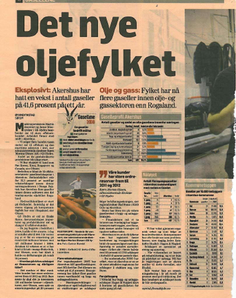 Næringslivsgeografien i Oslo og Akershus og i Osloregionen (= 57 kommuner rundt Oslofjorden) Befolkning: ca.