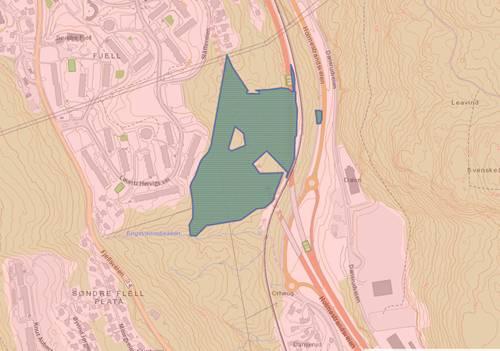 Felles for alle alternativ: Kobbervikdalen - tverrslag Tunnelmasser tas ut og transporteres på