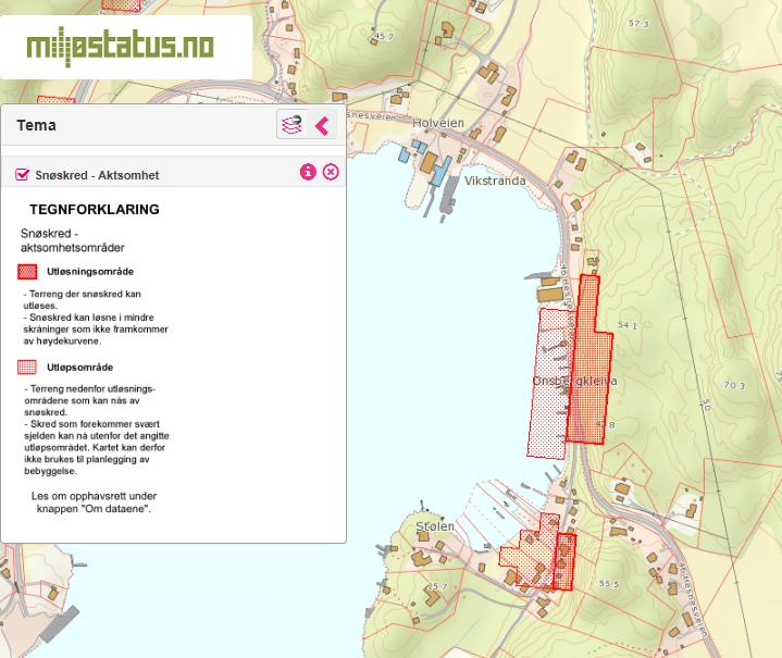 SMÅBÅTHAVN VIKKILEN 13 vurderes som svært liten, da den