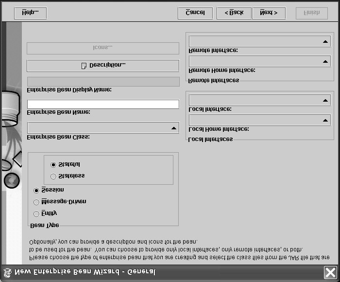 TLSB/TFSB og deploytool TFSB Container 2: økteller() 2: økteller() EJBobjekt 1 Session Bean for hver klient Passivisering/aktivering av TFSB TLSB => container styrer pool av instanser (hvor mange)