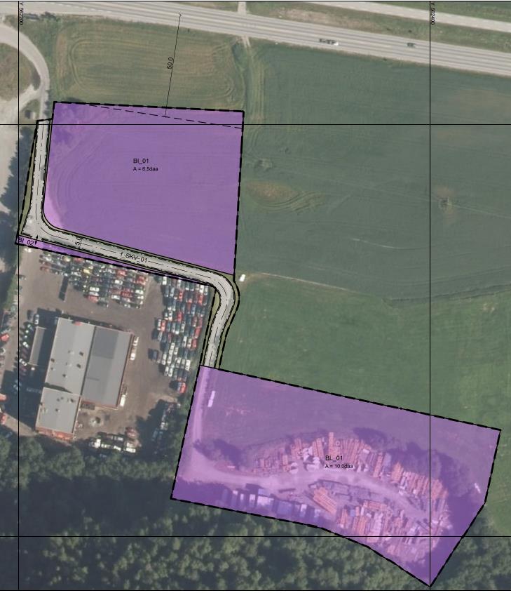 MELHUS KOMMUNE Planprogram: Øysand Næringsomårde GNR. 1, Bnr. 140 og GNR. 1, Bnr. 7 Planid: 2016028 PLANPROGRAM: 19.12.