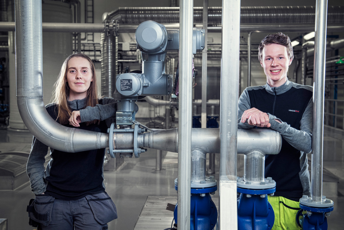 Lærlinger 2015 Bergen Vann KF ønsker å bidra til å utvikle dyktige og ansvarsbevisste fagarbeidere.