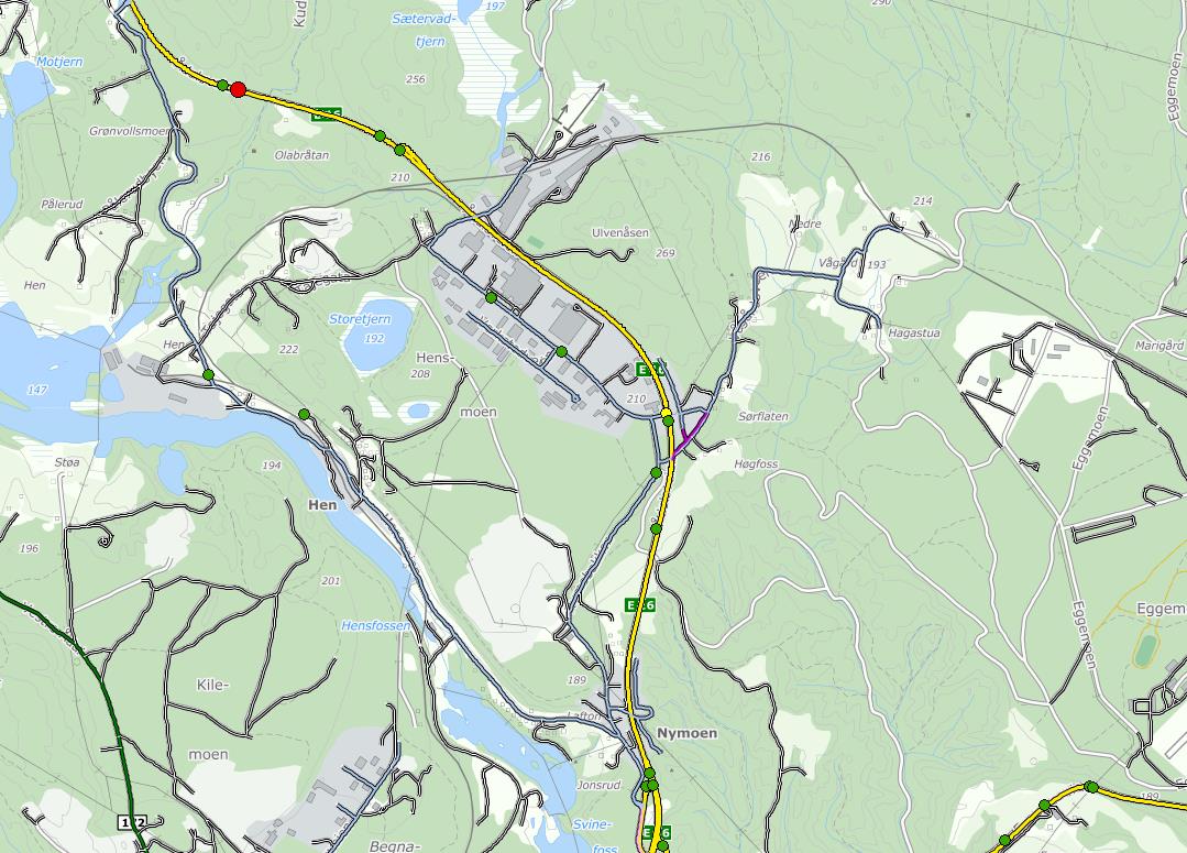 TRAFIKKANALYSE 5/12 Erfaringstall fra Statens vegvesen Håndbok 146 Trafikkberegninger tilsier at det for industriområder genereres i gjennomsnitt 2,5 bilturer pr ansatt pr døgn, med et