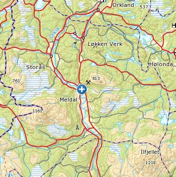 Om Meldal kommune Meldal kommune ligger i Sør- Trøndelag fylke. Kommunen befinner seg i den midtre delen av Orkdalsføret.