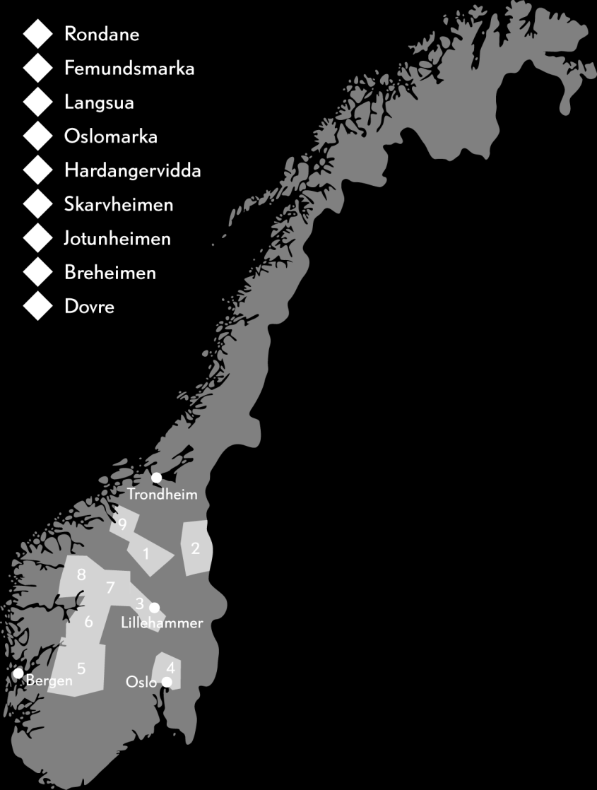 DNT Oslo og Omegn er større enn du tror 86.650 medlemmer Omsetning på kr 110 mill 50 ansatte (44 + 6) 115 hytter nær 200.000 overnattinger 4.