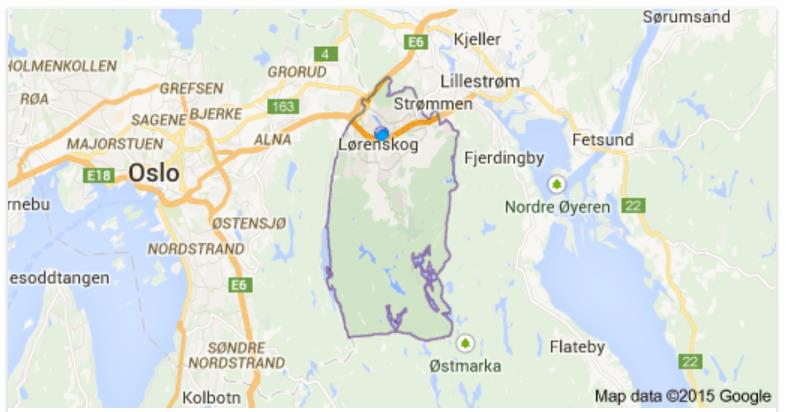 Lørenskog kommune 36 100 innbyggere (per 1. januar 2016) ca.