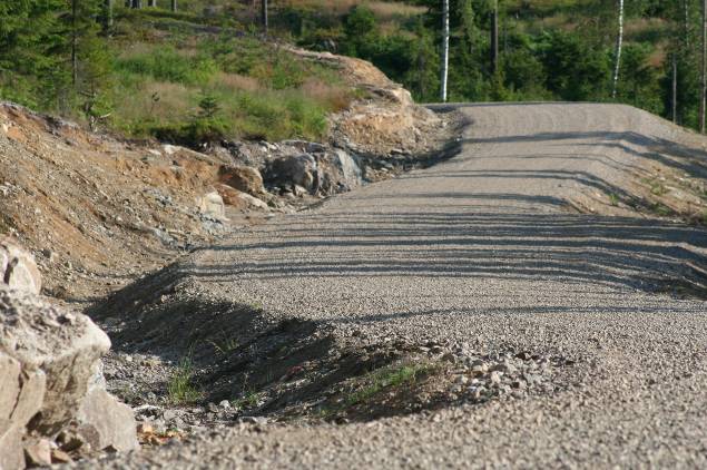 Skogsveger Bedre økonomiske rammer for aktiviteter som bygging, ombygging og vedlikehold av skogsbilveger har de siste årene resultert gjennomgående økt aktivitet.