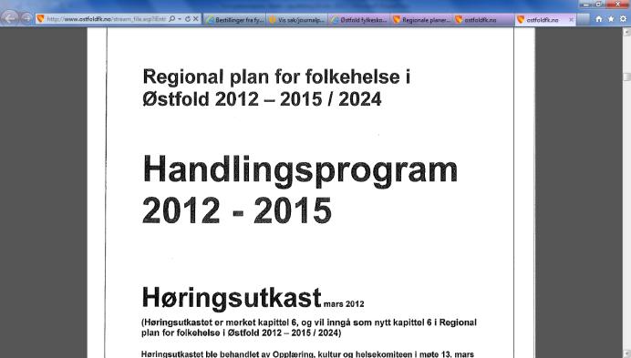 Fra plan til handling 4 Plan utarbeides for de spørsmål som er fastsatt i Regional planstrategi: Fra mål til plan