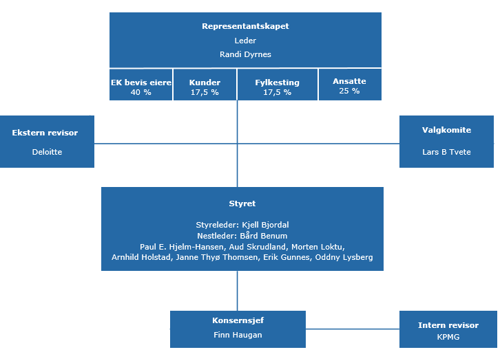 Overordnet organisering