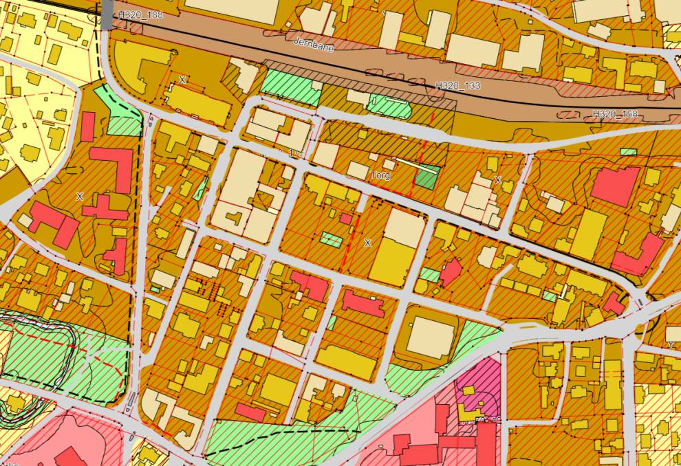 kommuneplanen legger opp til. Sportsklubbens planer kan medføre etablering av 50-70 arbeidsplasser langs kollektivaksen Gamle Riksvei.