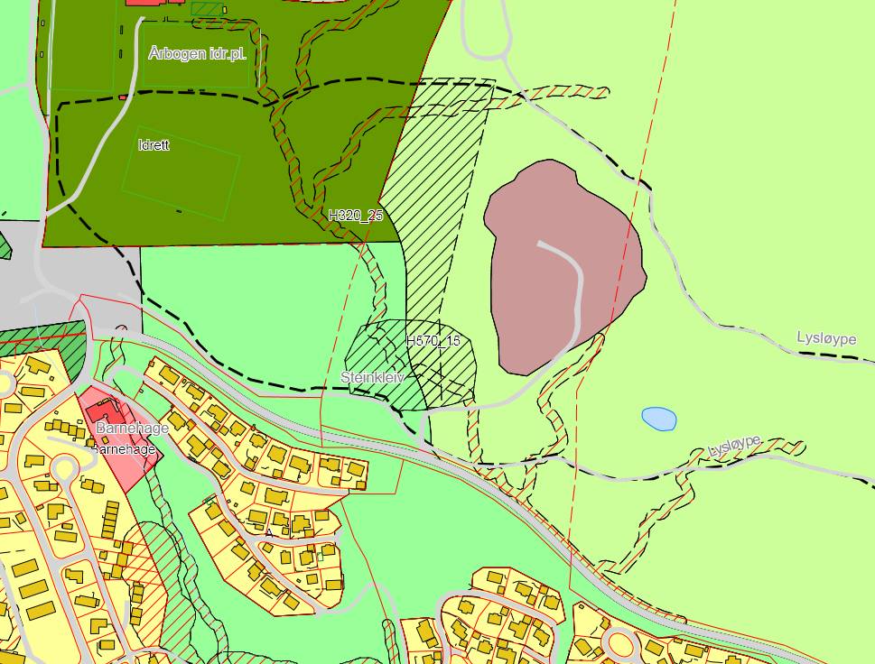 foreslått tomt for renseanlegg omgjøres til LNF. Rådmannens vurdering: Dette er et nytt arealinnspill som krever ytterligere vurderinger fordi det berører sentrale føringer og strategier.